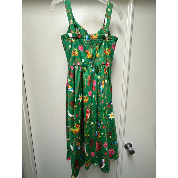 NWT Disney Dress Shop Tiki Bird Dress XS $210 - Picture 3 of 3
